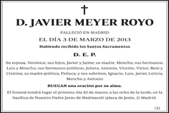 Javier Meyer Royo